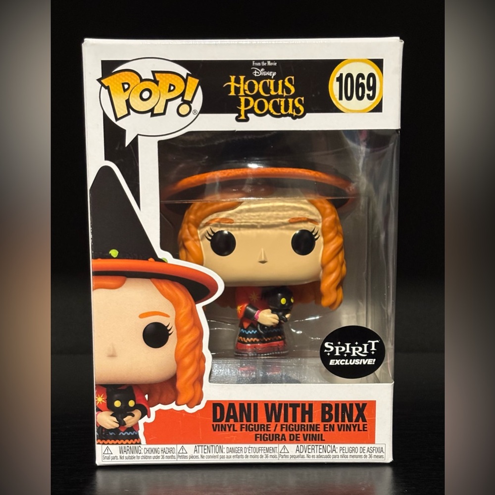 Funko Disney Hocus Pocus Dani with Binx Vinyl Figure